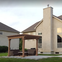 Backyard Pergola